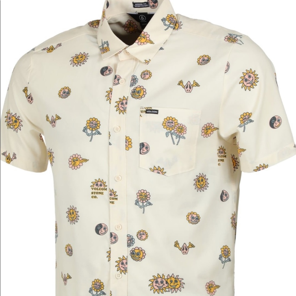 Volcom Peace Stone S/S Camp Shirt